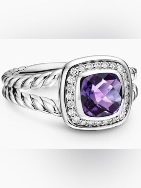 David Yurman Women's Petite Albion Ring and Diamonds